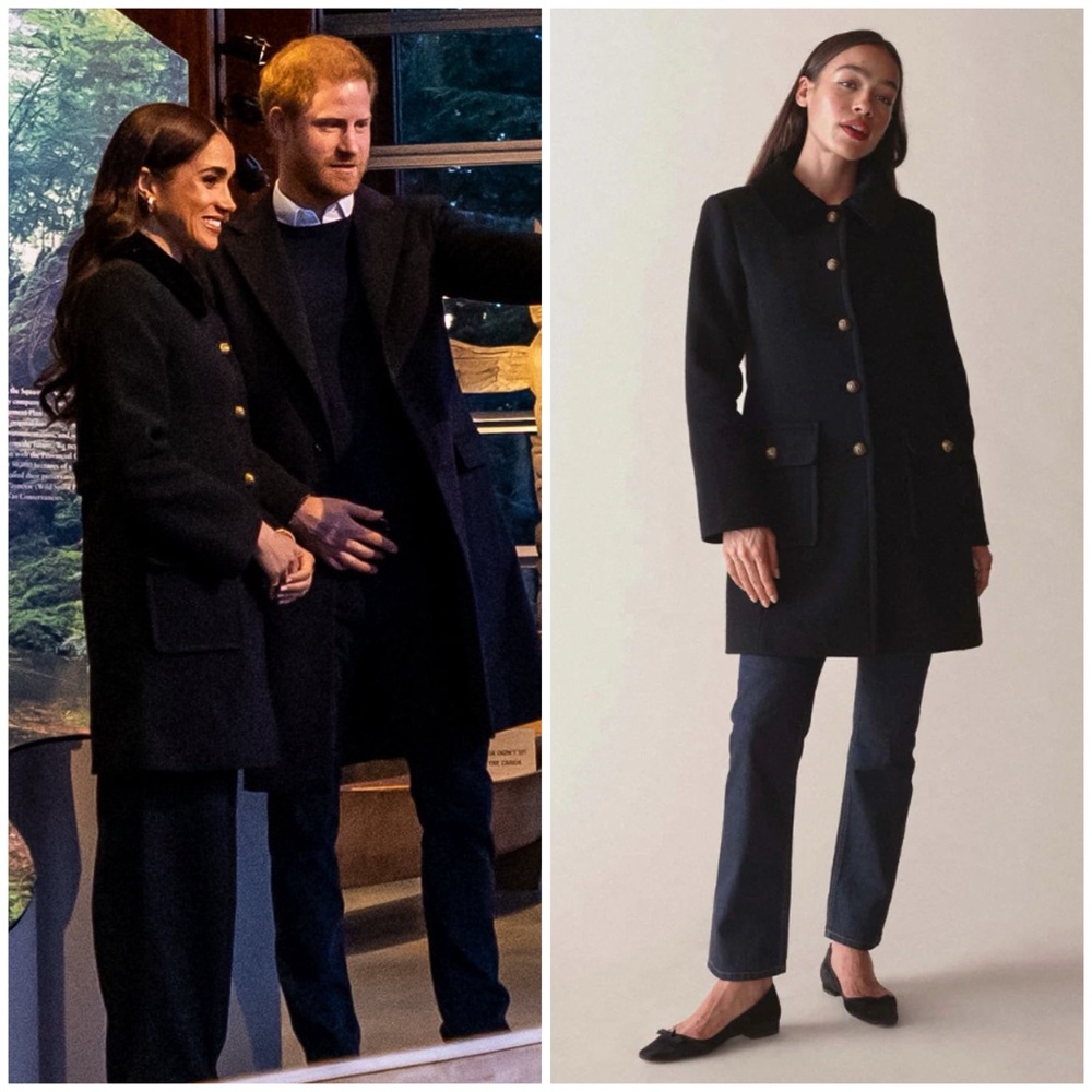 Doen Heirloom Kensington Wool Coat Black